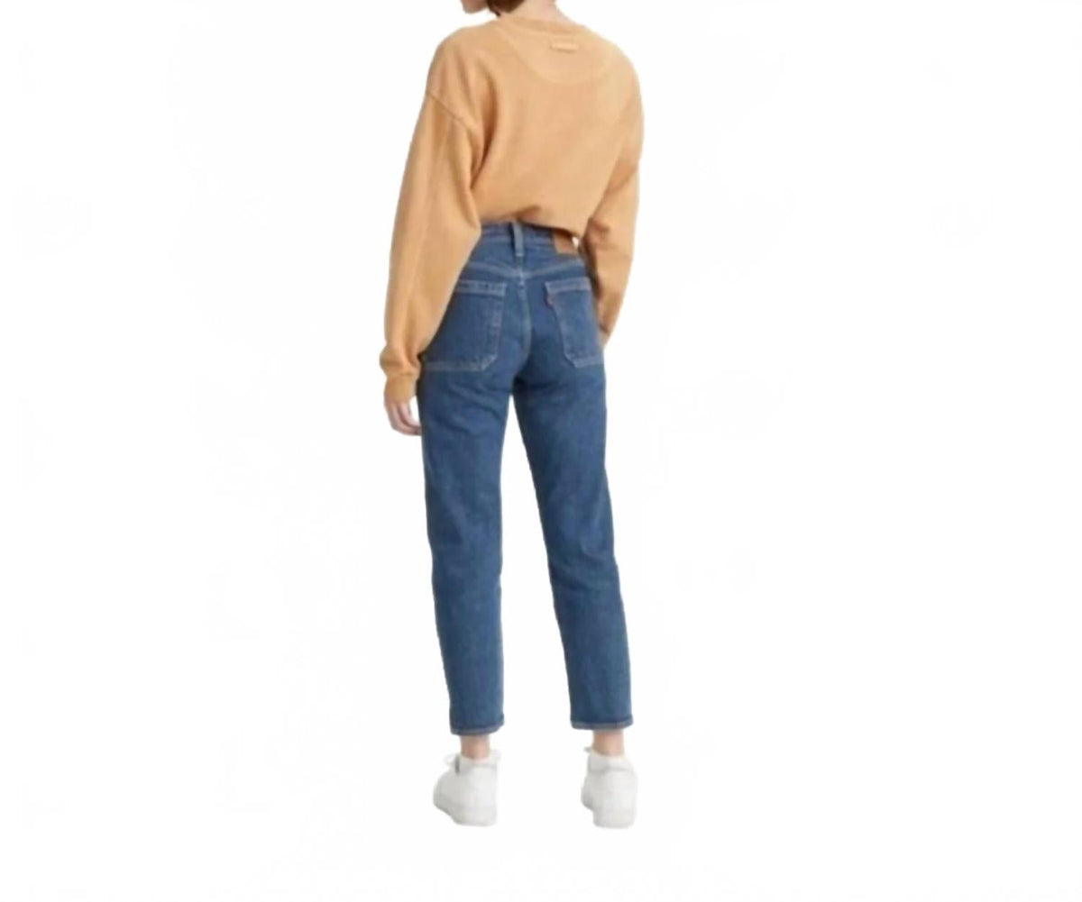 Jean color azul
