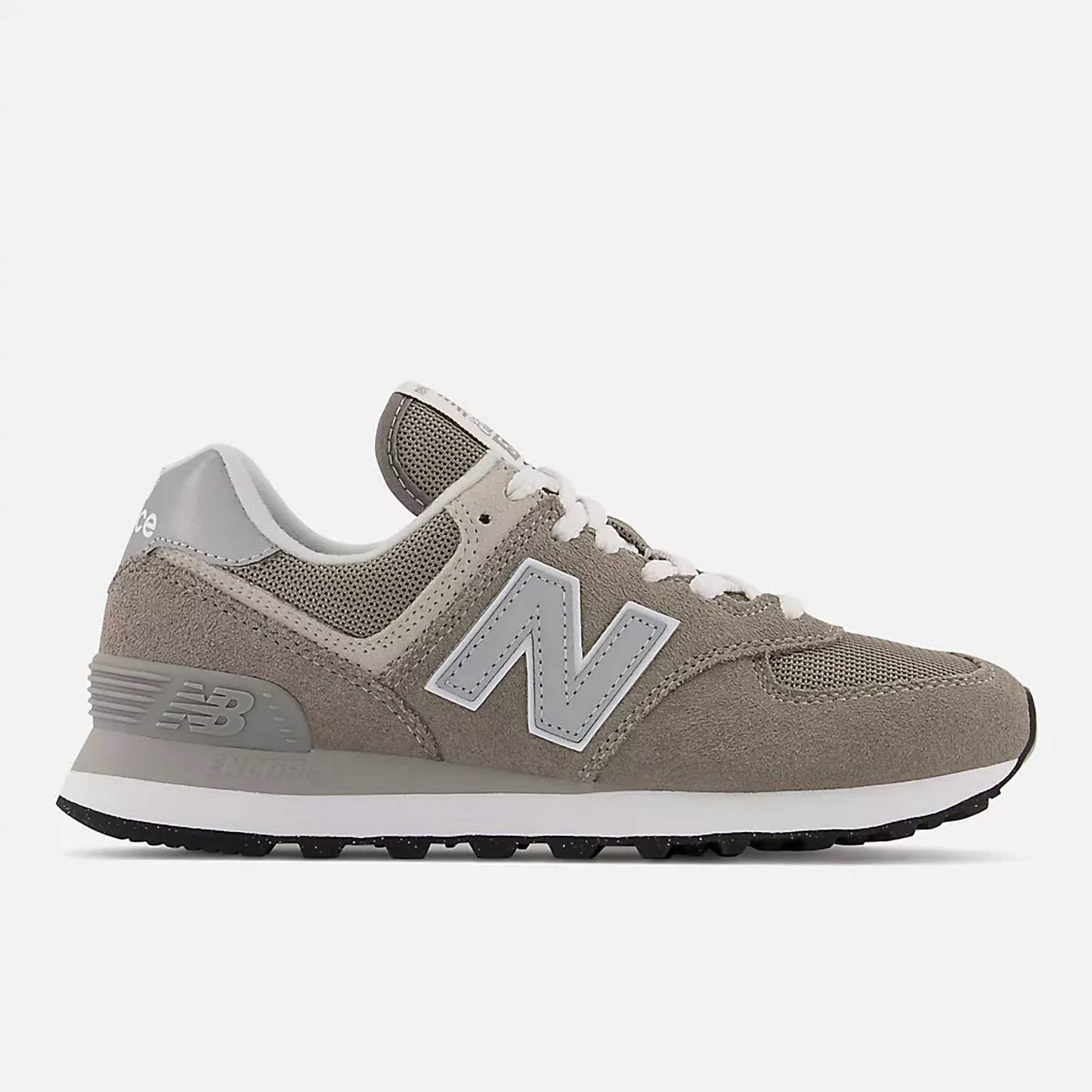 Tenis de mujer color blanco y gris