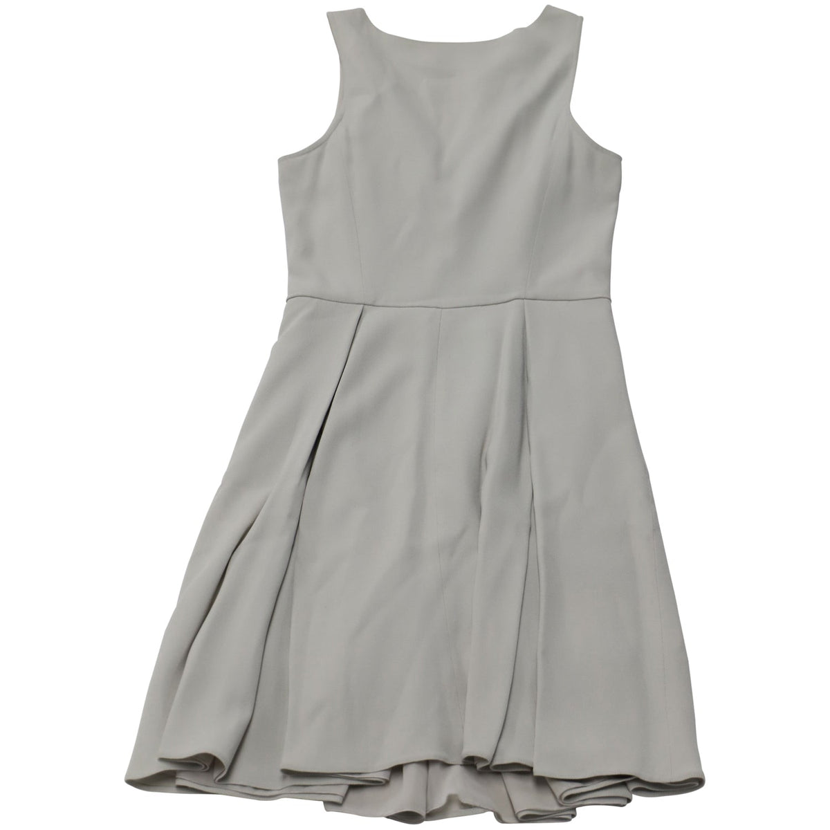 Vestido sin mangas color gris