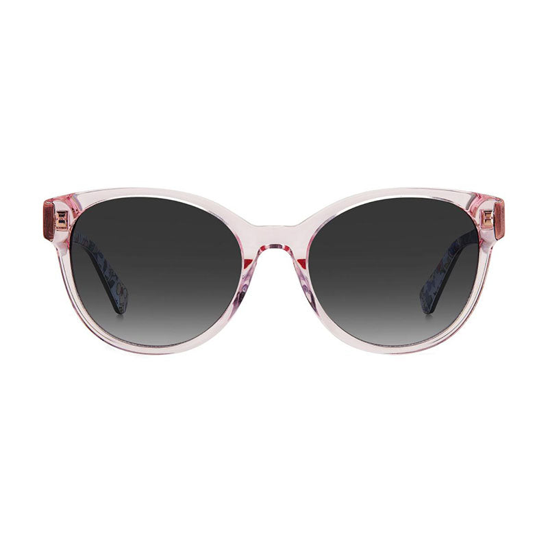 Gafas color gris oscuro y negro y rosado