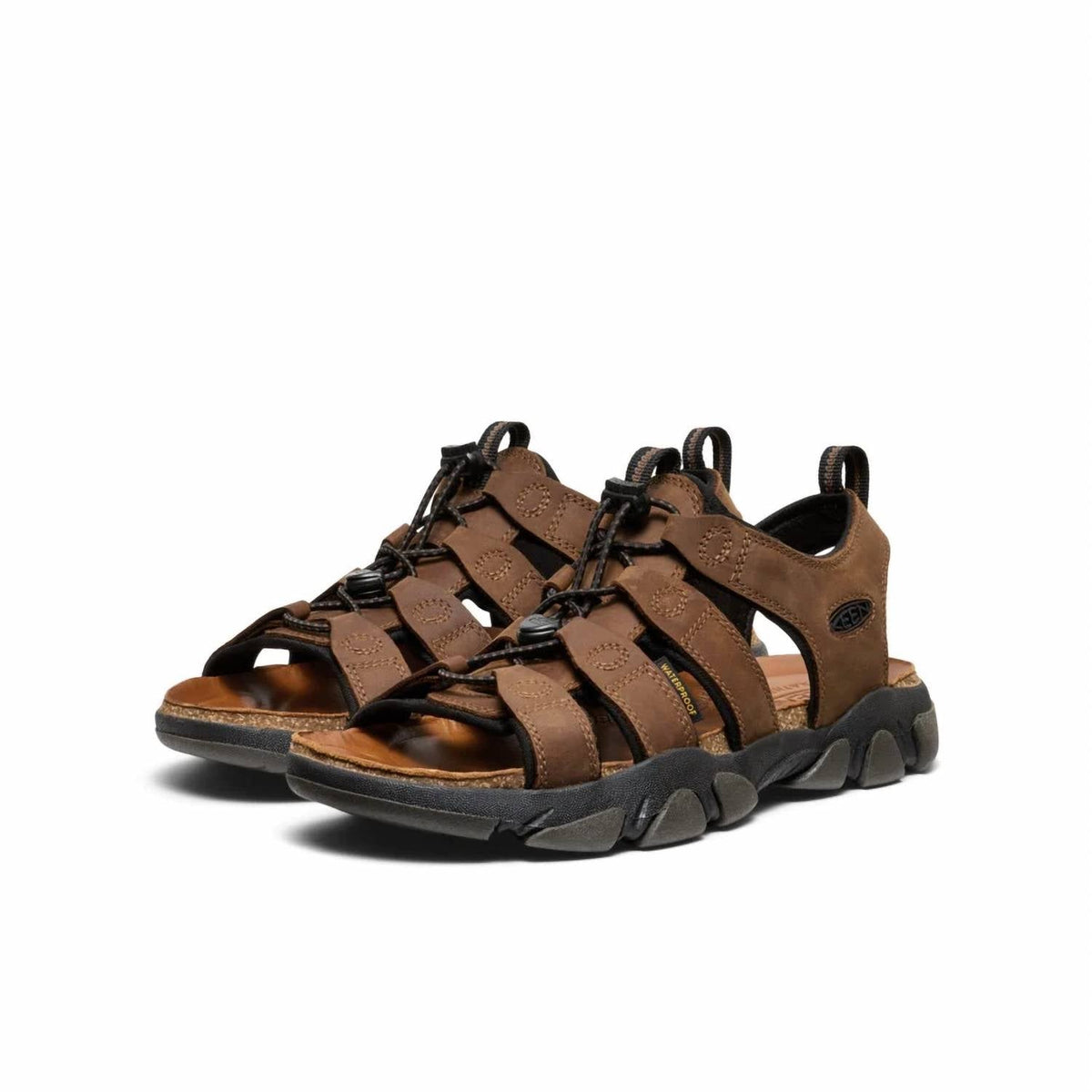 Sandalias de hombre color negro