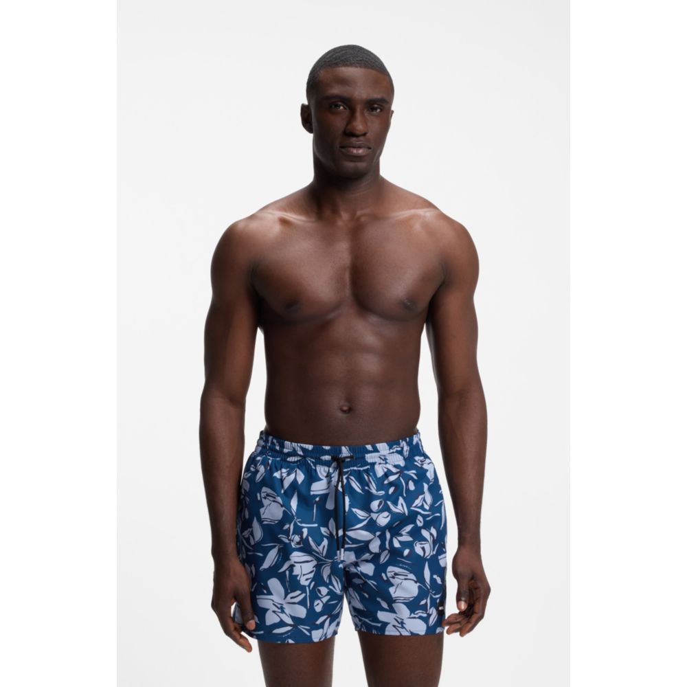 Pantaloneta de baño con estampado