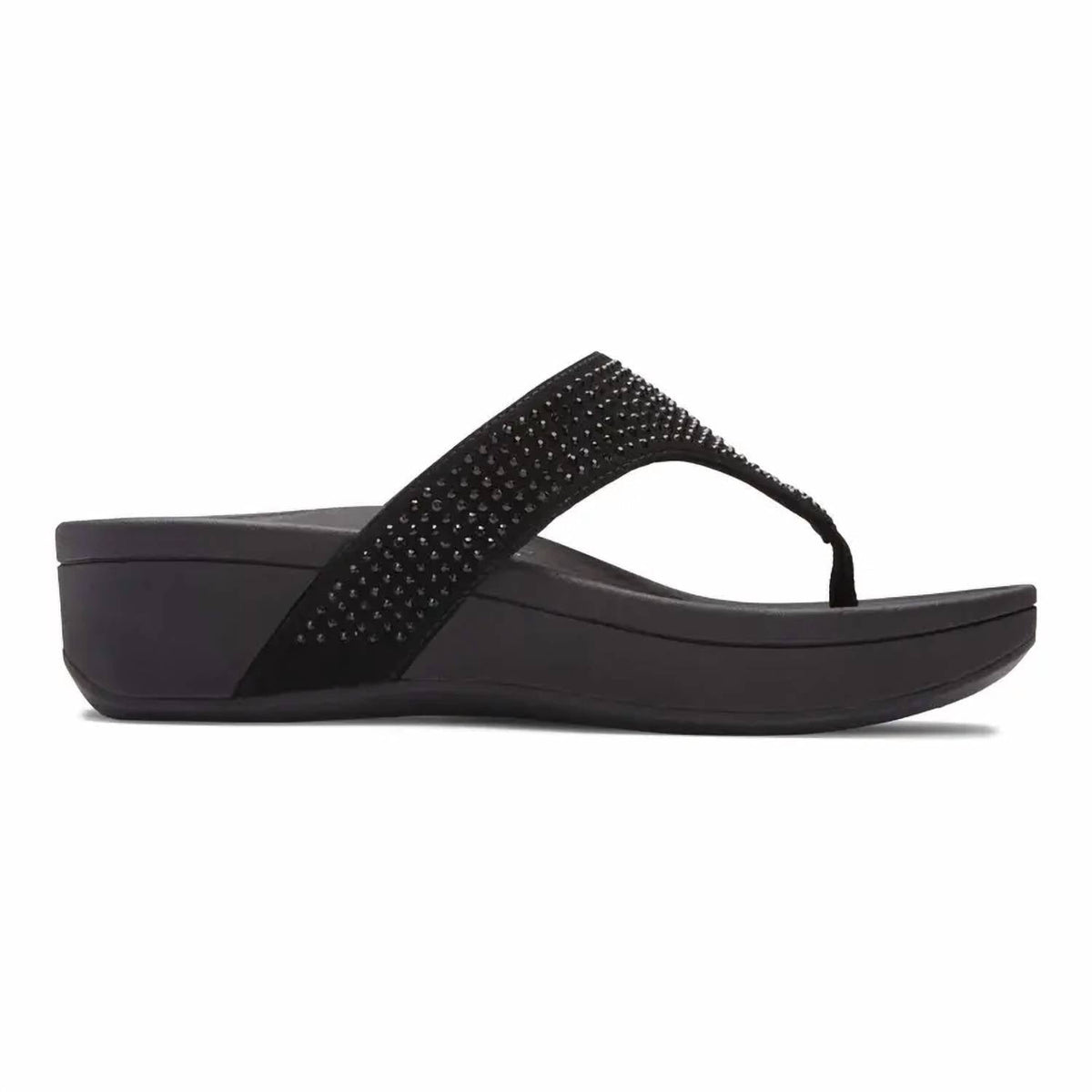 Sandalias de mujer con plataforma color negro