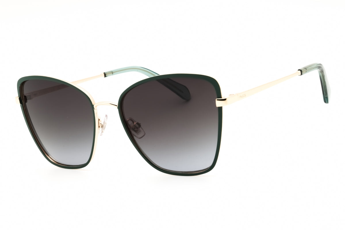 Gafas color gris y verde
