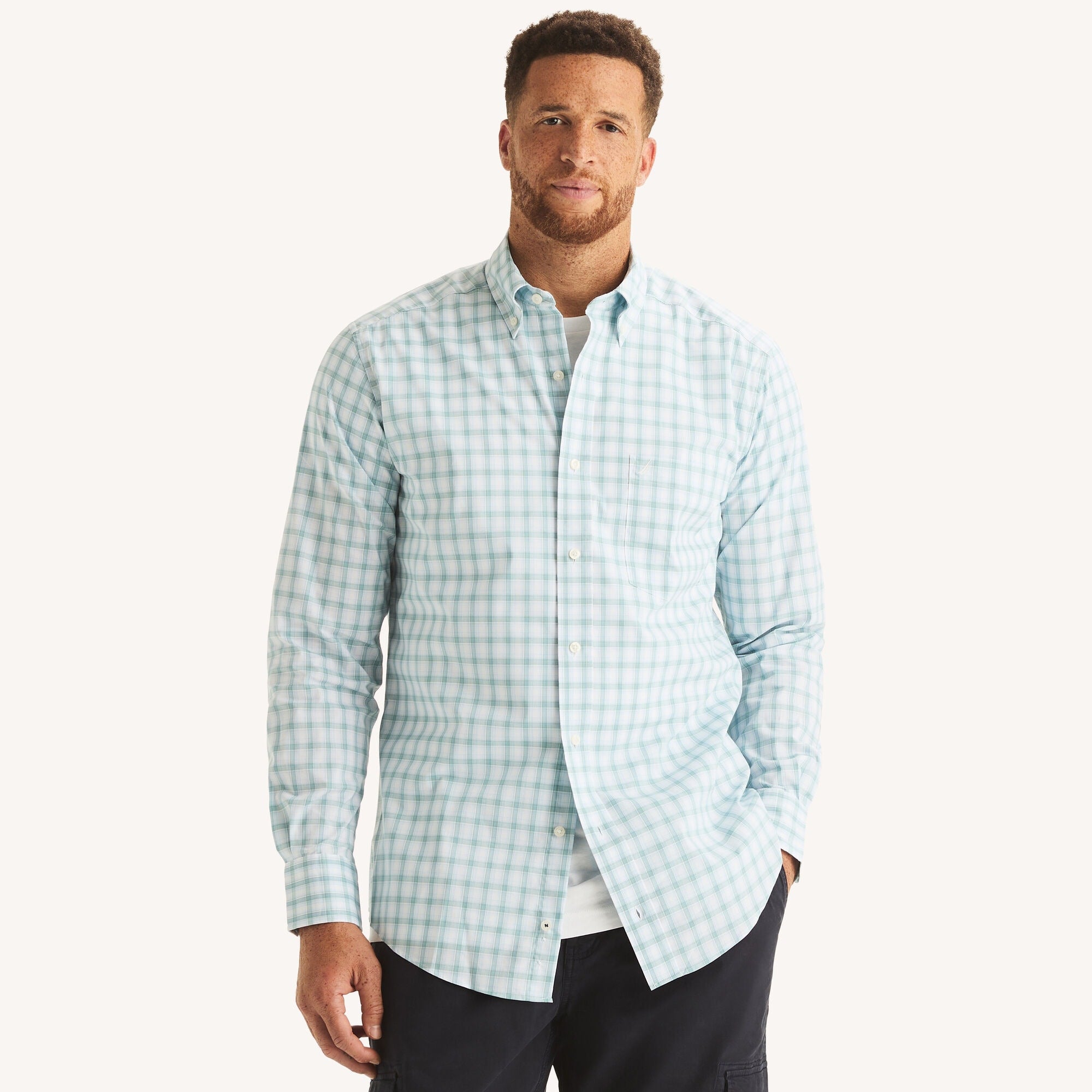 Camisa de hombre a cuadros