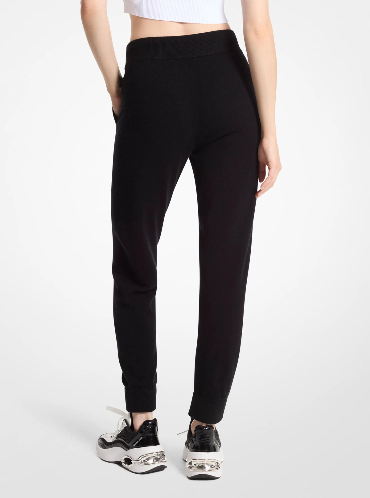 Pantalón deportivo de mezcla de cachemira