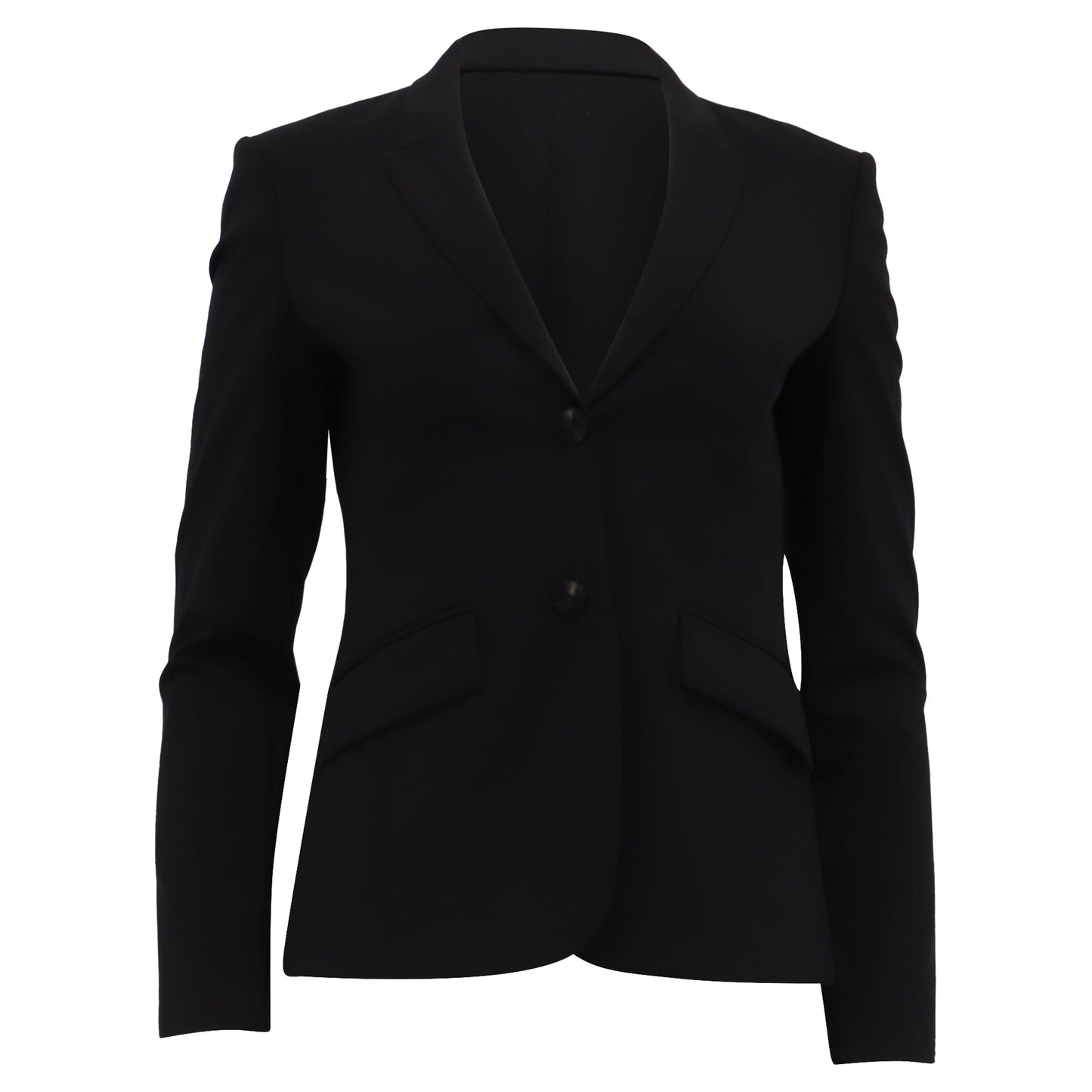 Blazer de lana color negro