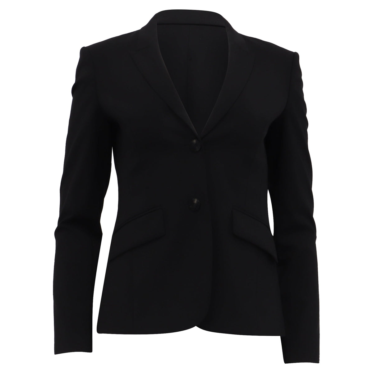 Blazer de lana color negro