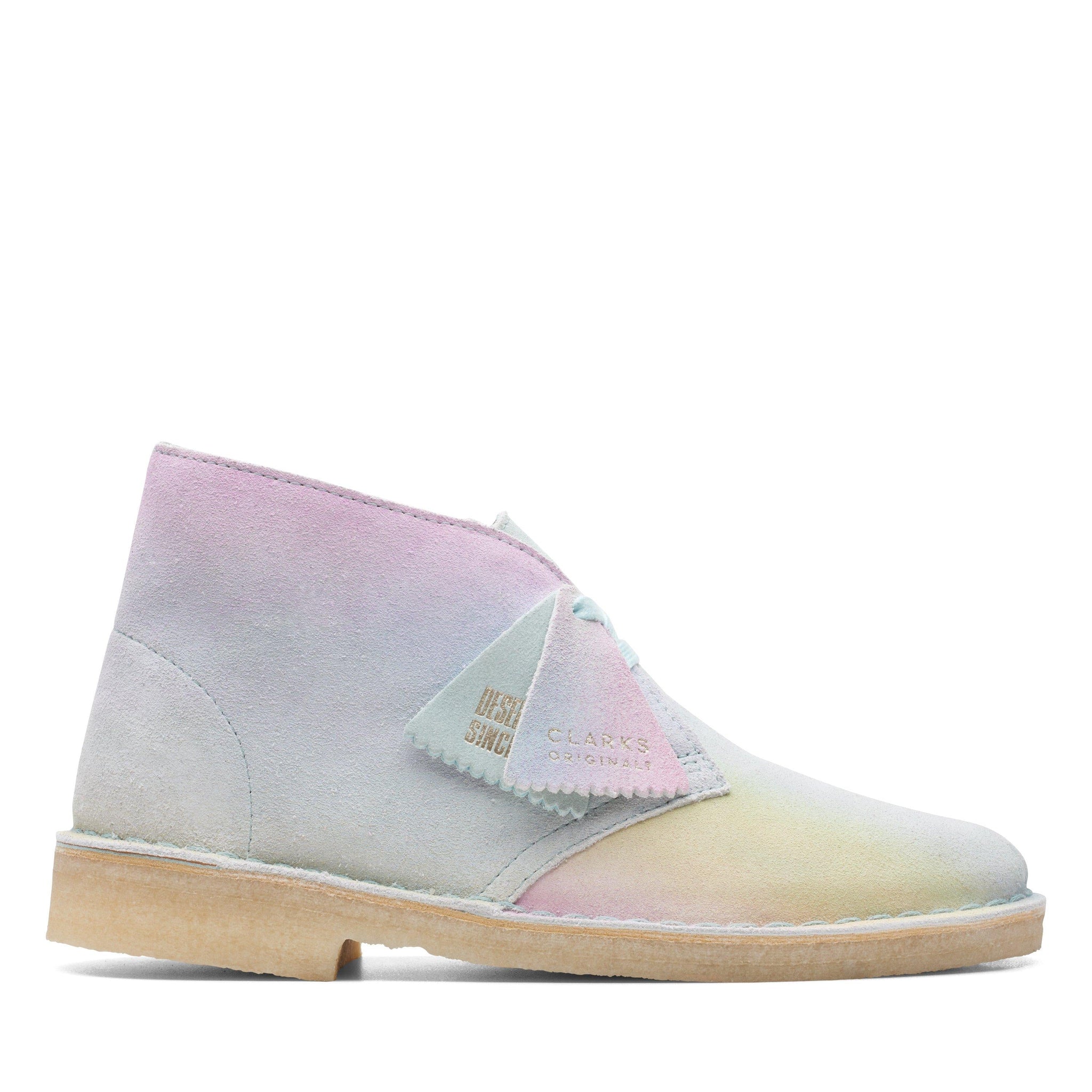 Botas de gamuza color blanco