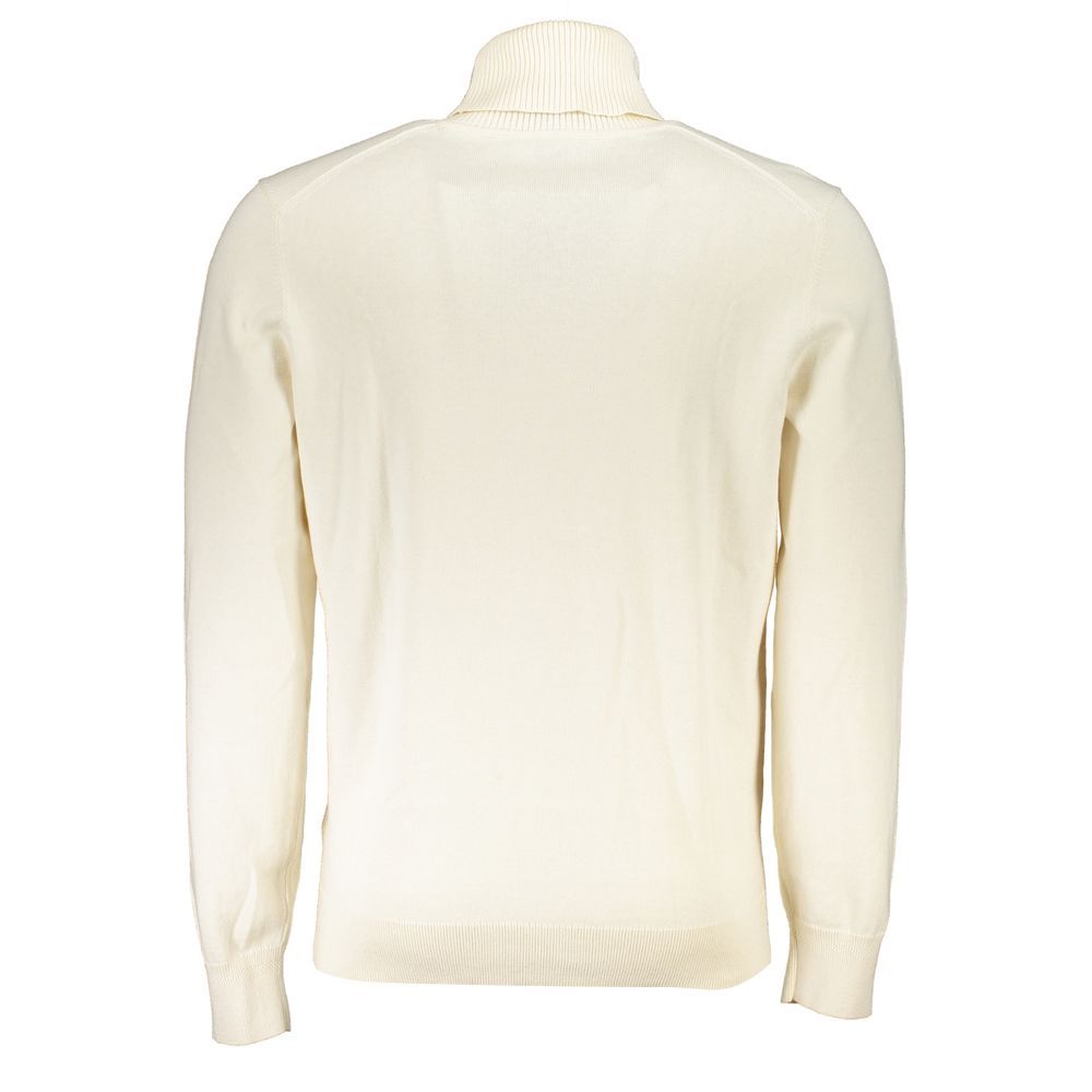Buzo de hombre de algodón con cuello alto
