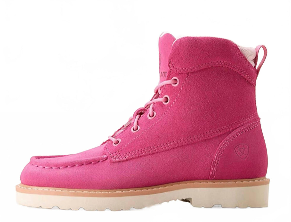 Botas infantil color rosado