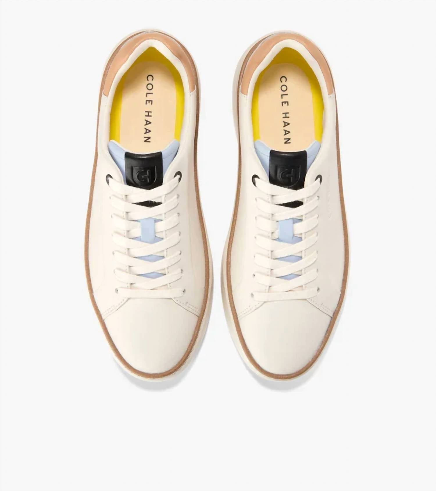 Tenis de mujer color marfil