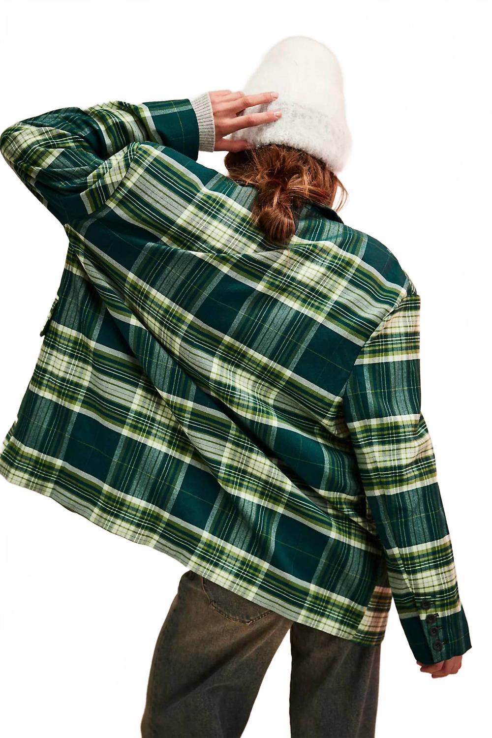 Blazer color verde