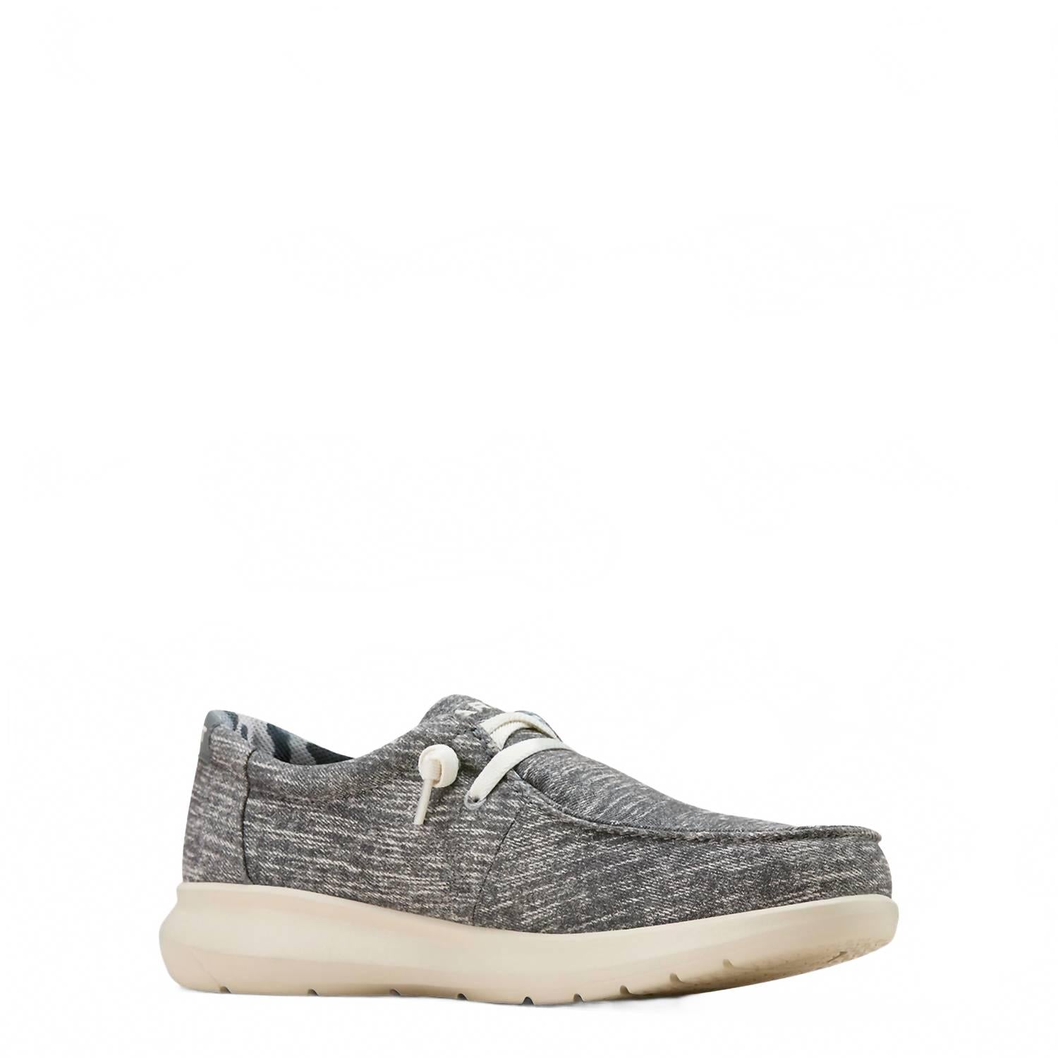 Zapatos de hombre de mezclilla color gris