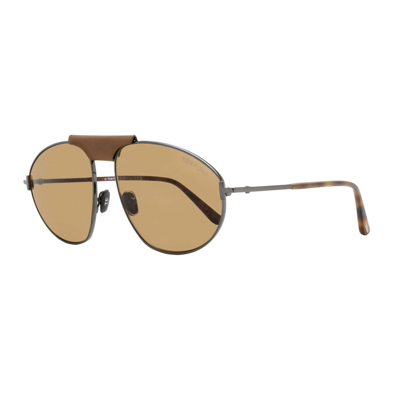 Gafas color oro rosa y café