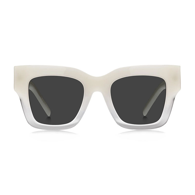 Gafas color gris y marfil