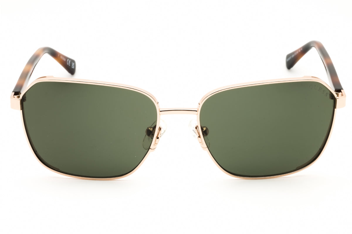 Gafas color verde y dorado