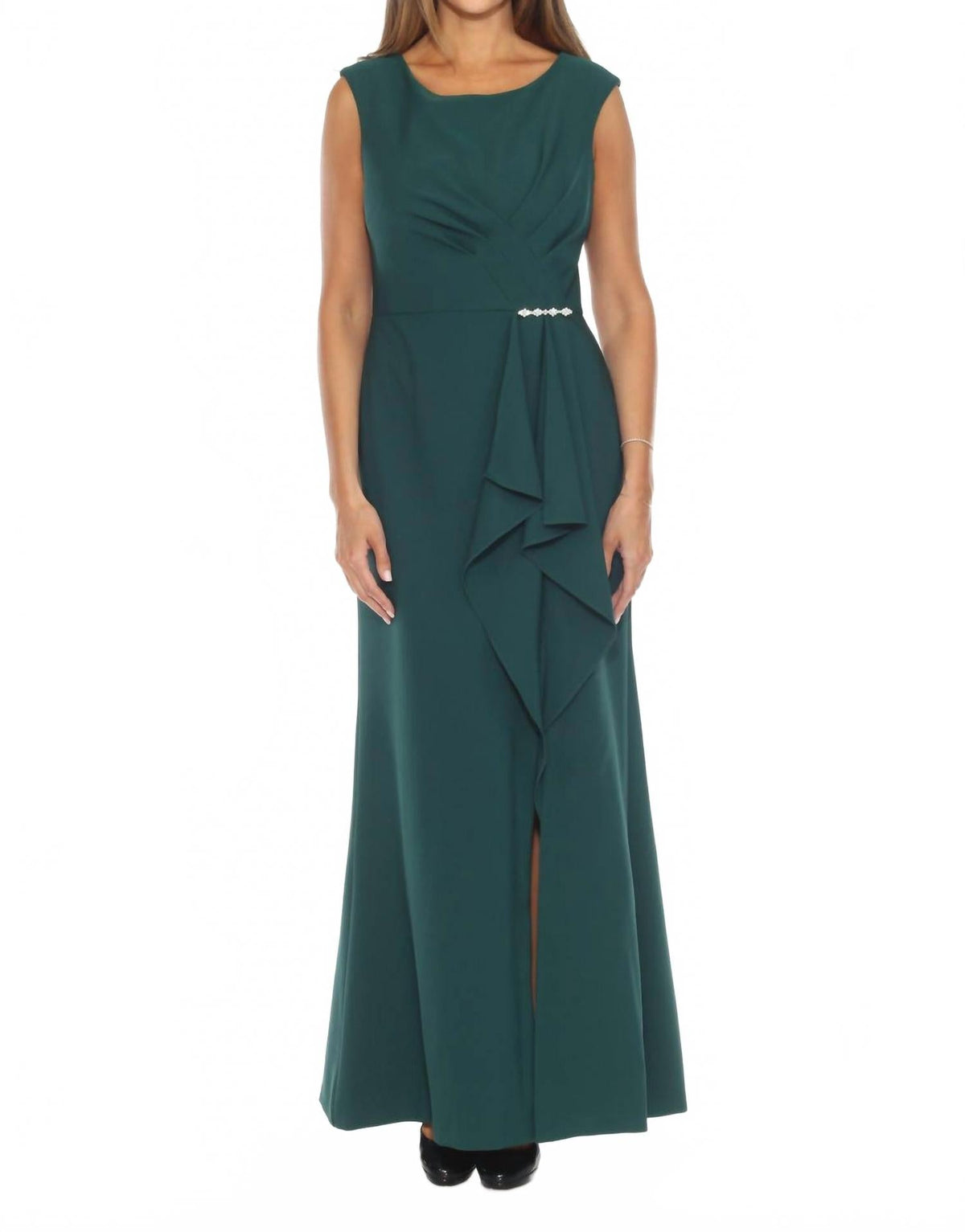 Vestido de mujer color verde