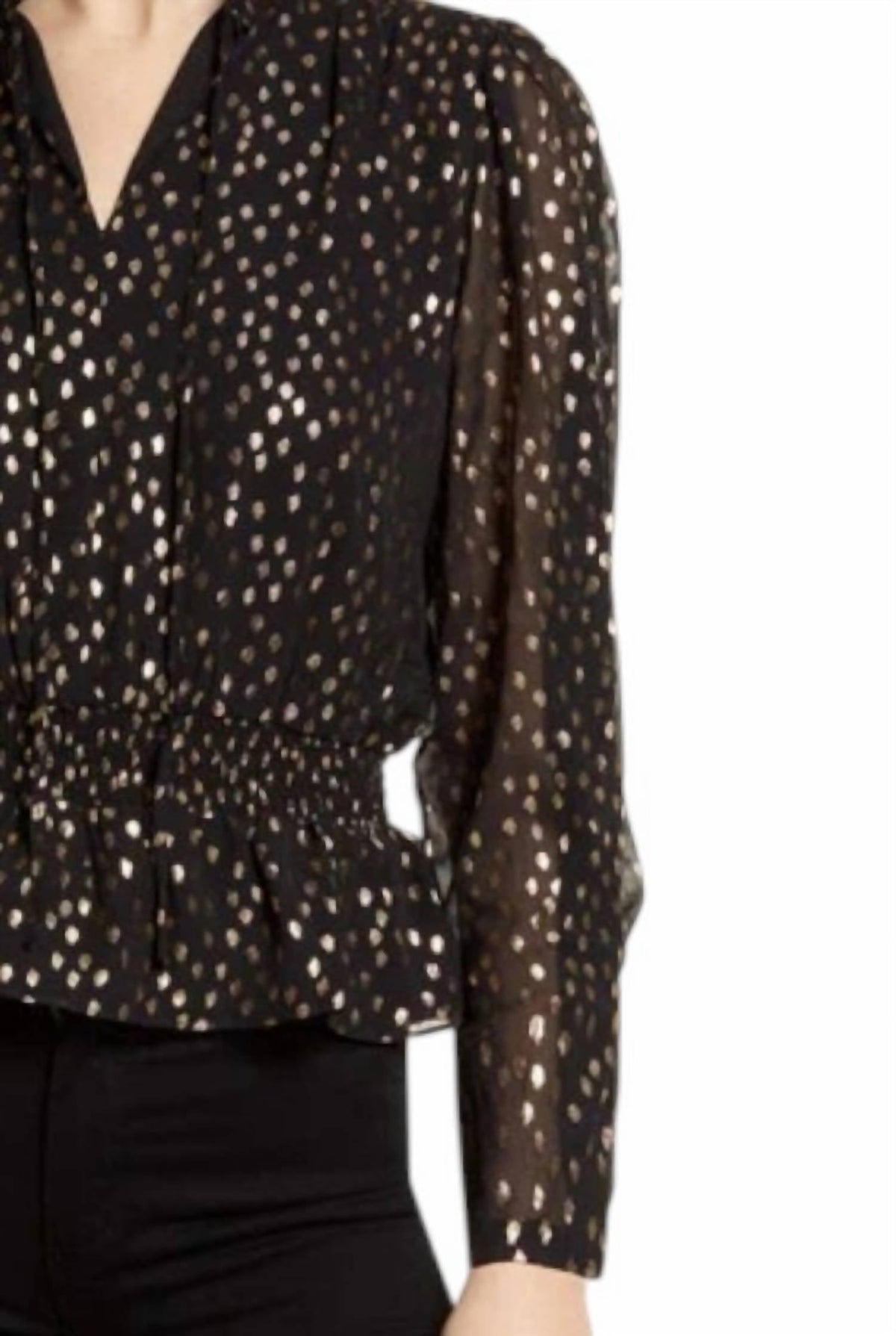 Top color negro