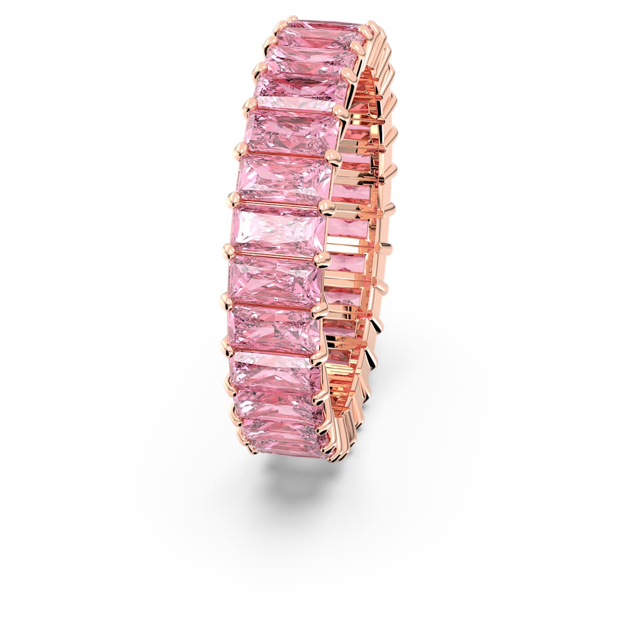 Anillo color oro rosa y rosado