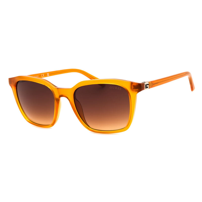 Gafas color café y naranja