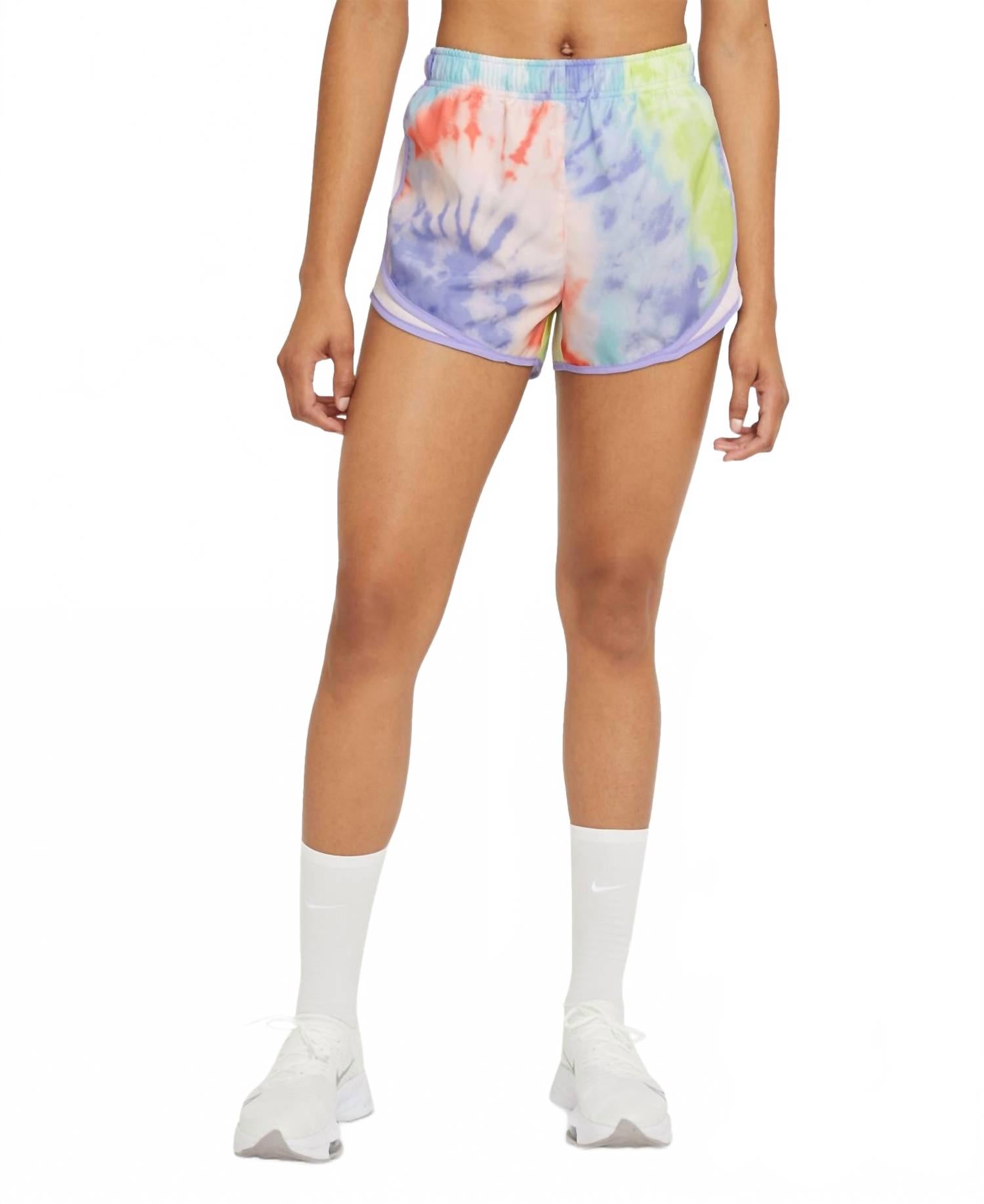 Short color gris y violeta