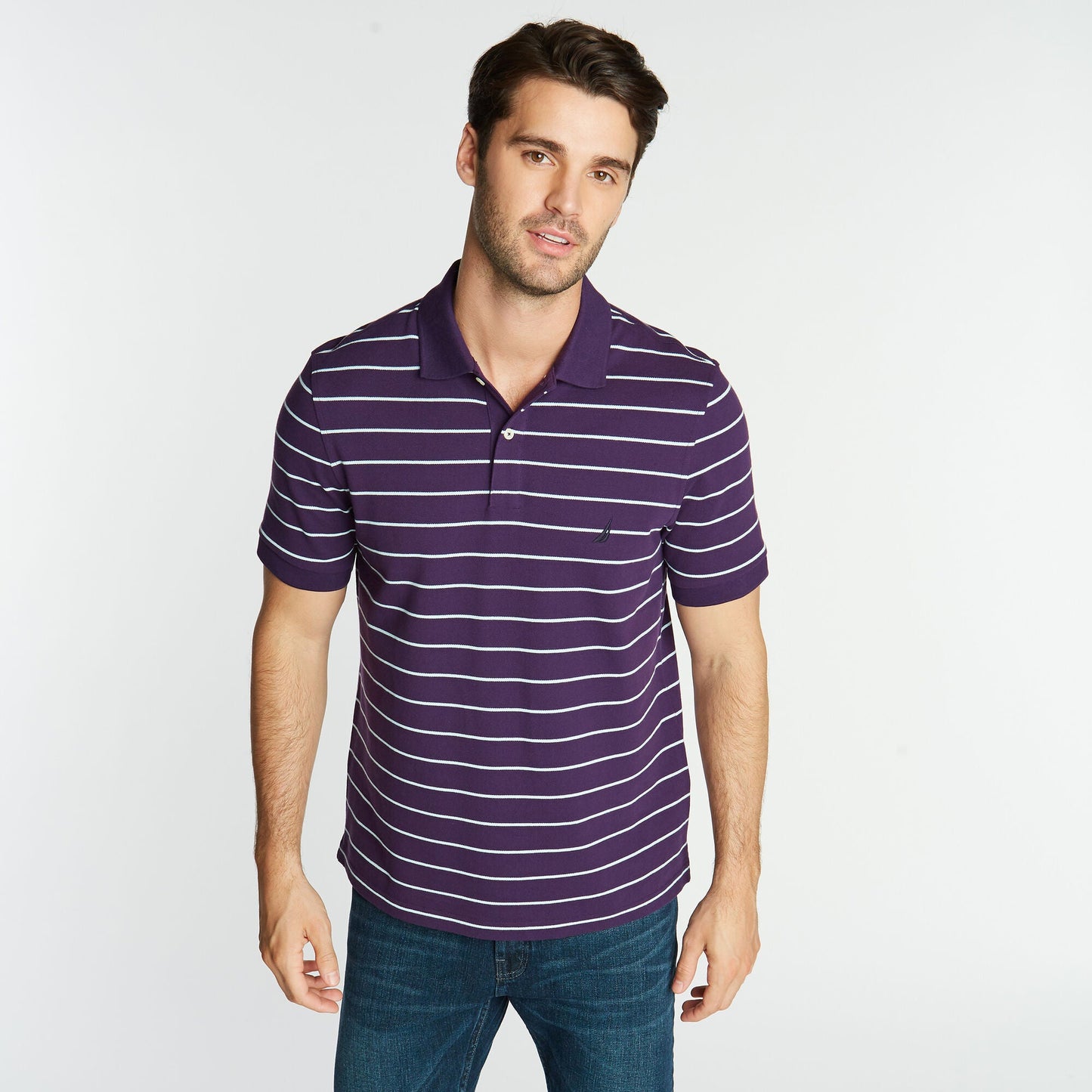 Polo de hombre a rayas