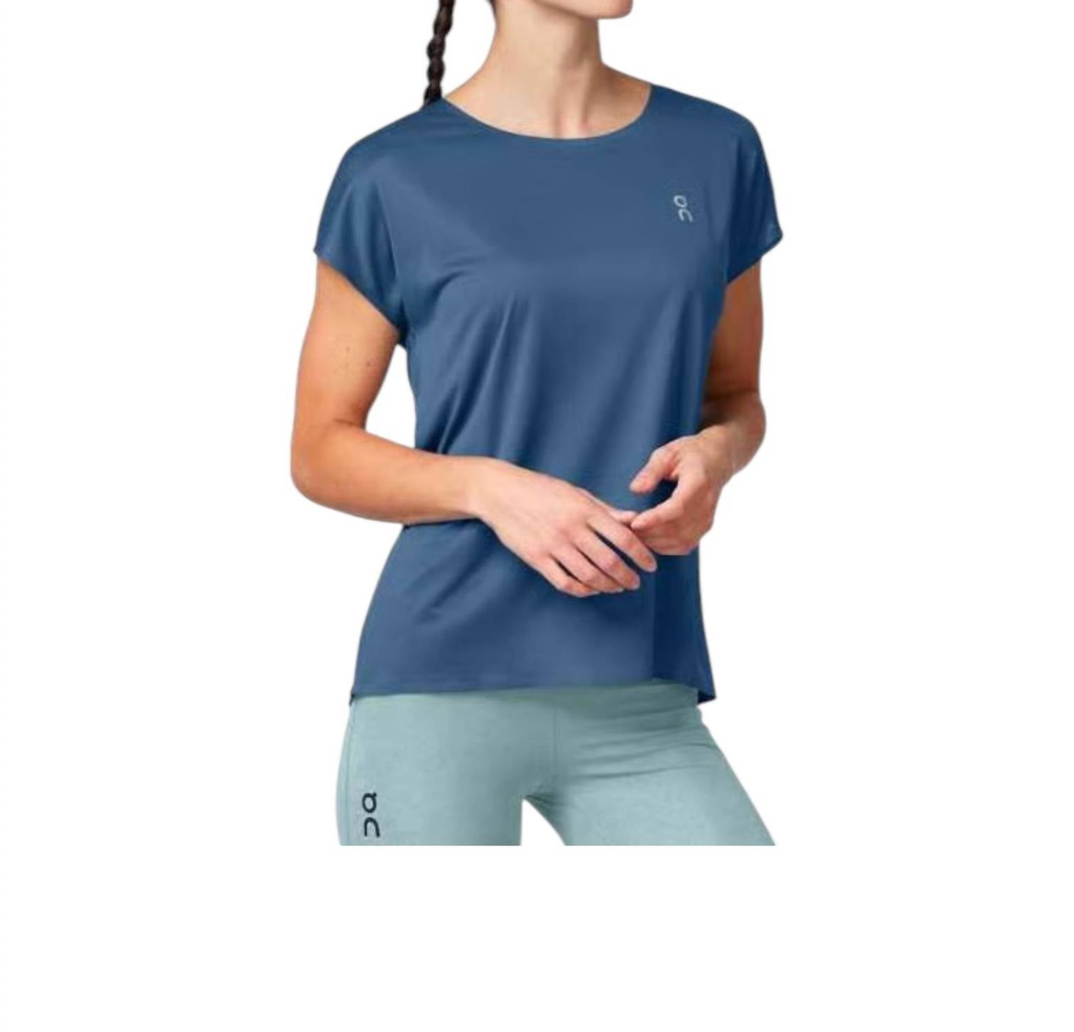 Camiseta de mujer de mezclilla color azul marino