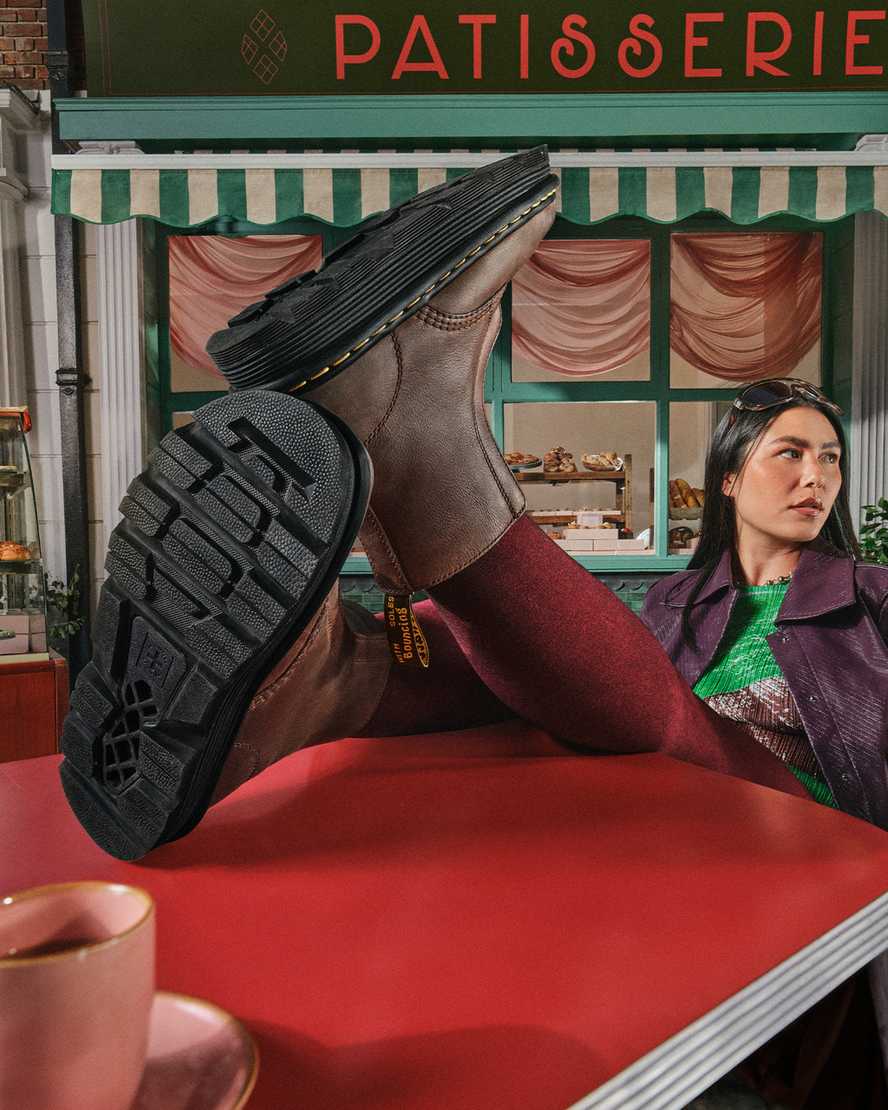 Zapatos de cuero sin cordones