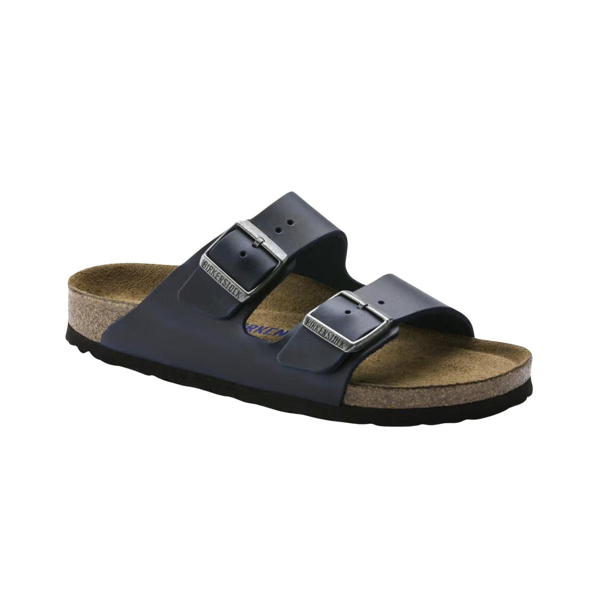 Sandalias unisex de cuero color azul