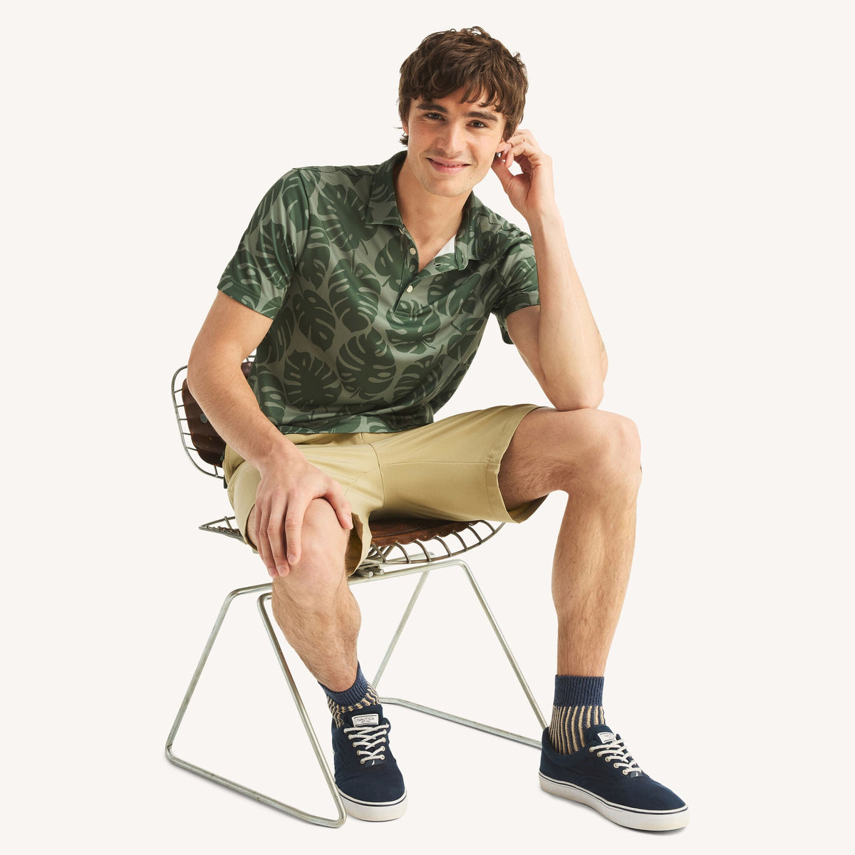 Polo de hombre con estampado