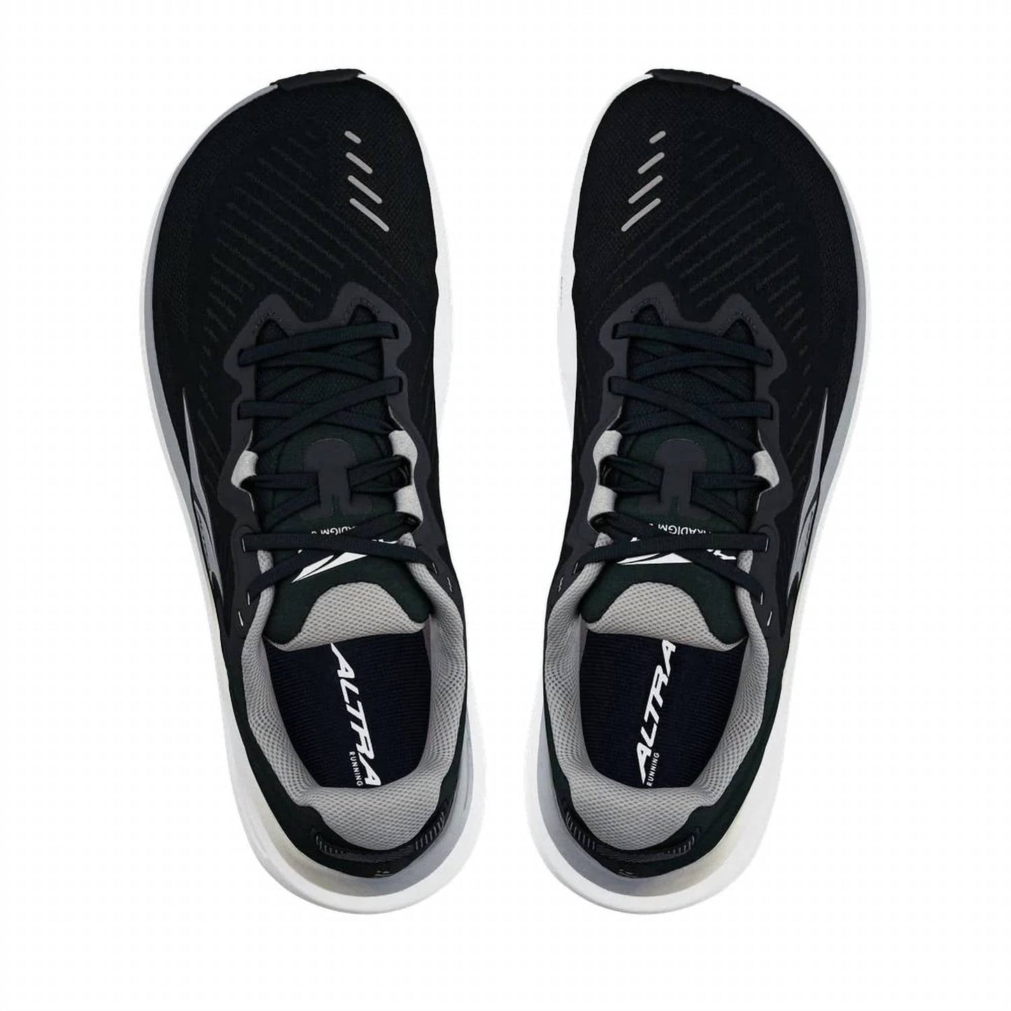 Tenis para correr de hombre color negro y blanco