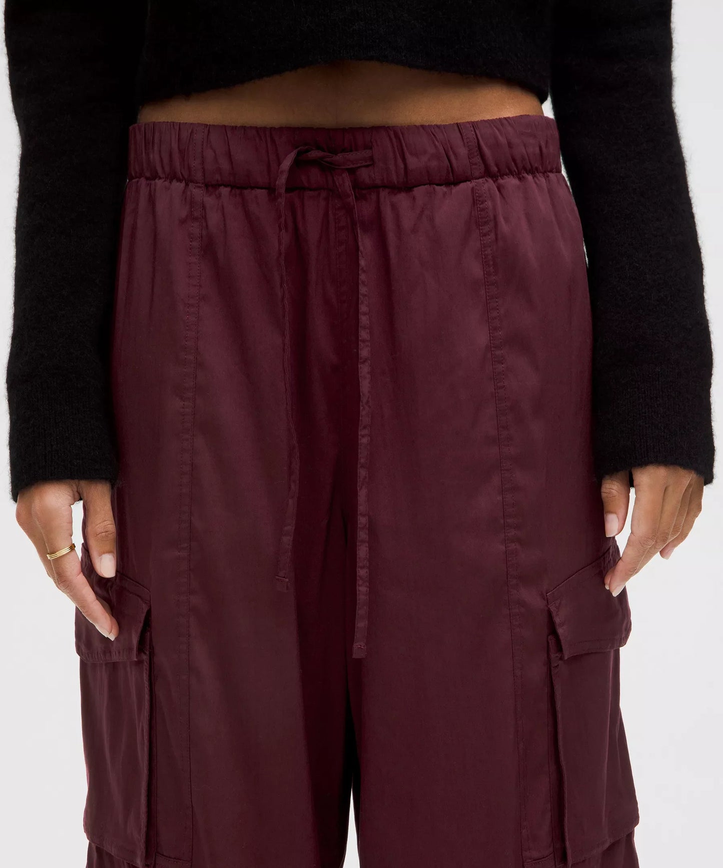 Pantalón de tiro medio