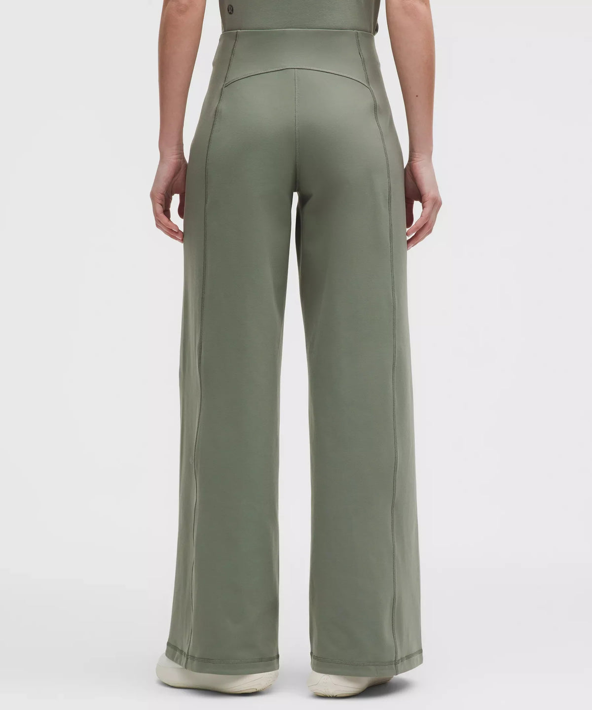 Pantalón de pierna ancha de tiro alto