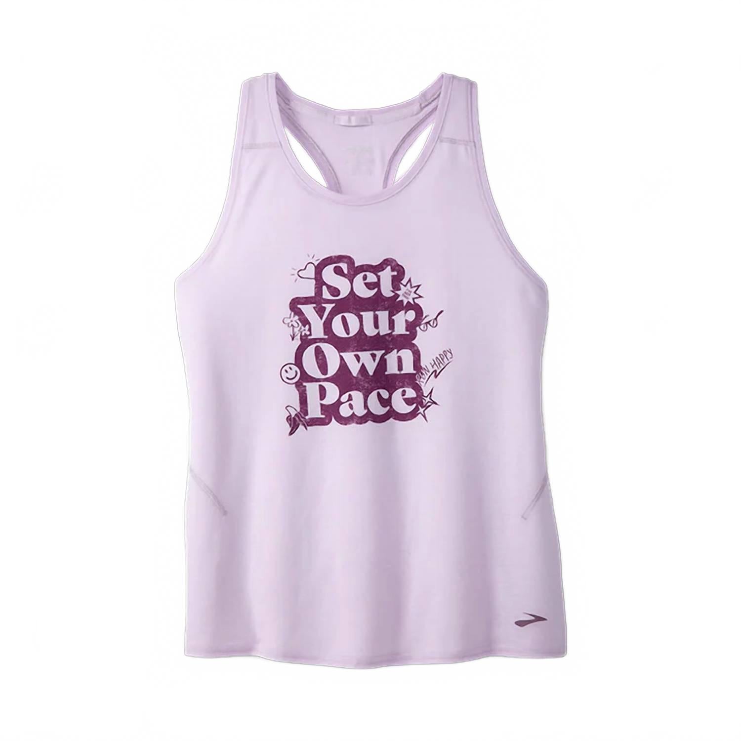 Camiseta sin mangas color violeta