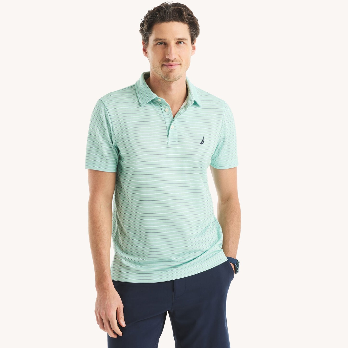 Polo de hombre a rayas