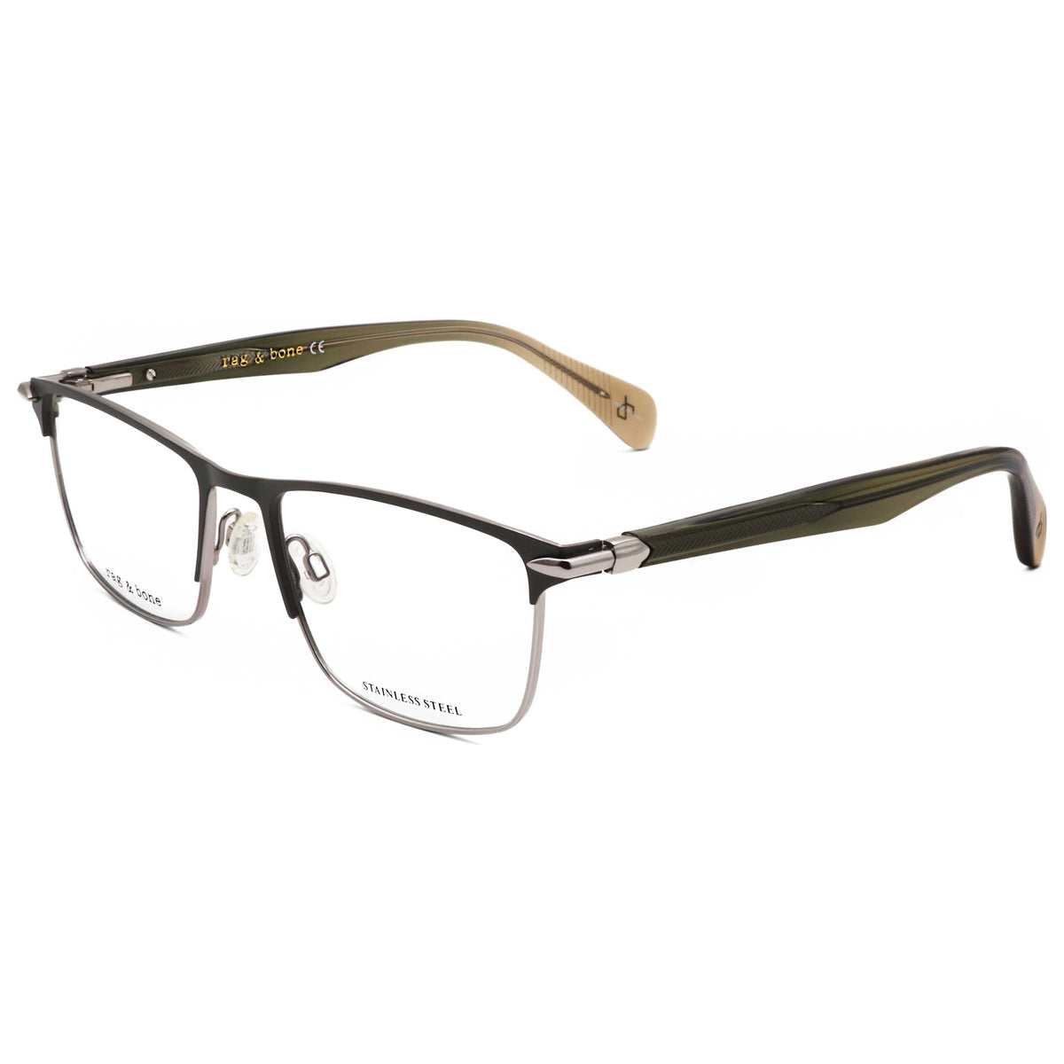 Montura para gafas de hombre 55 mm color gris