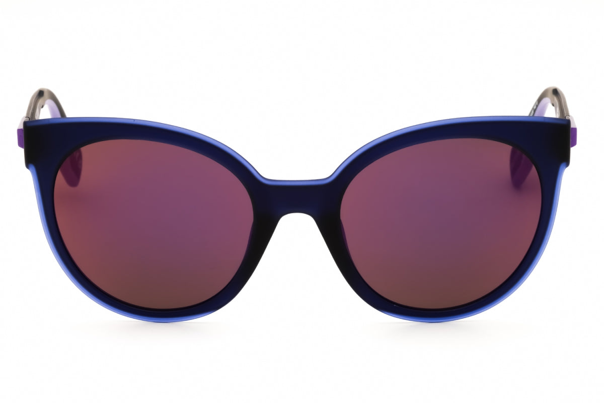 Gafas color azul y violeta