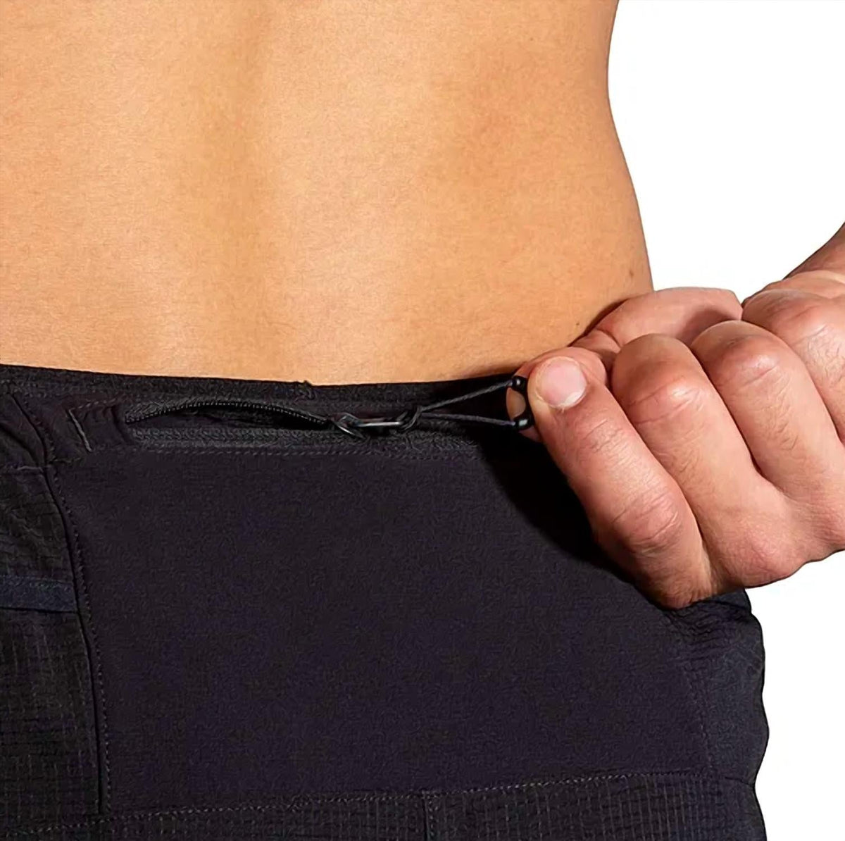 Short de hombre color negro