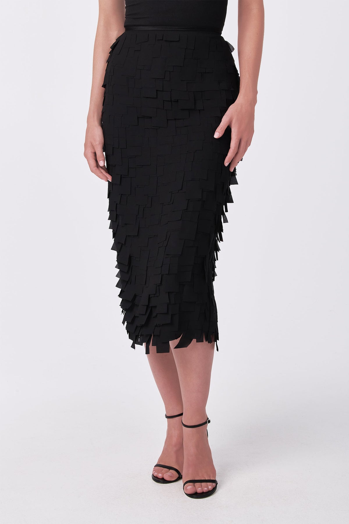 Falda midi