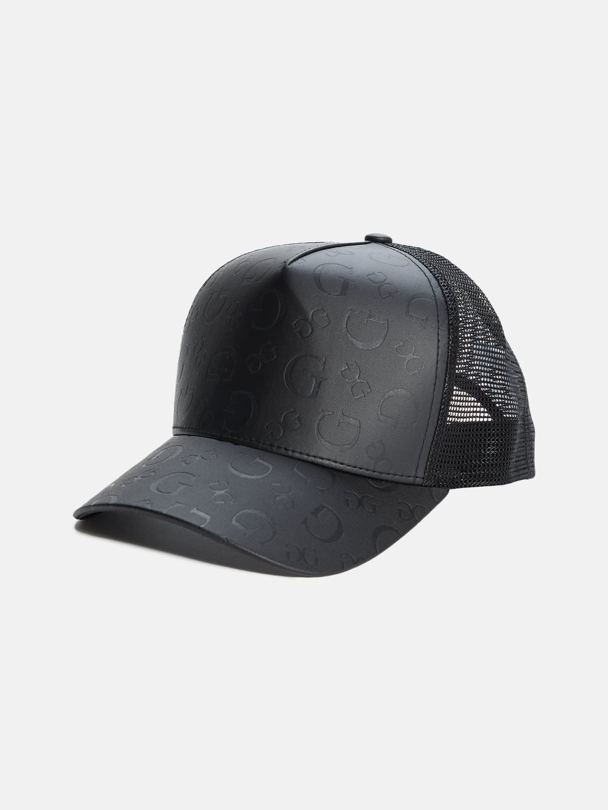 Gorra de efecto cuero