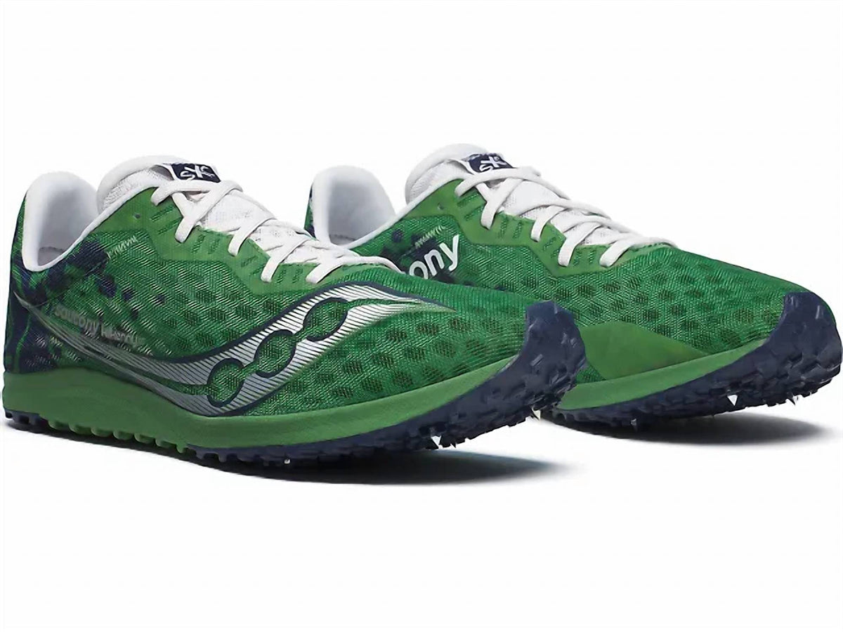 Zapatillas con clavos de hombre color blanco