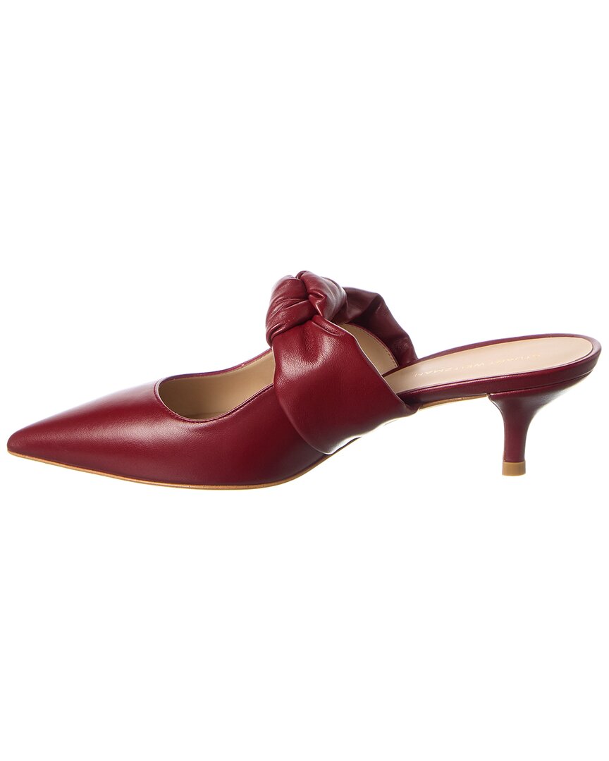 Zapatos destalonados de cuero