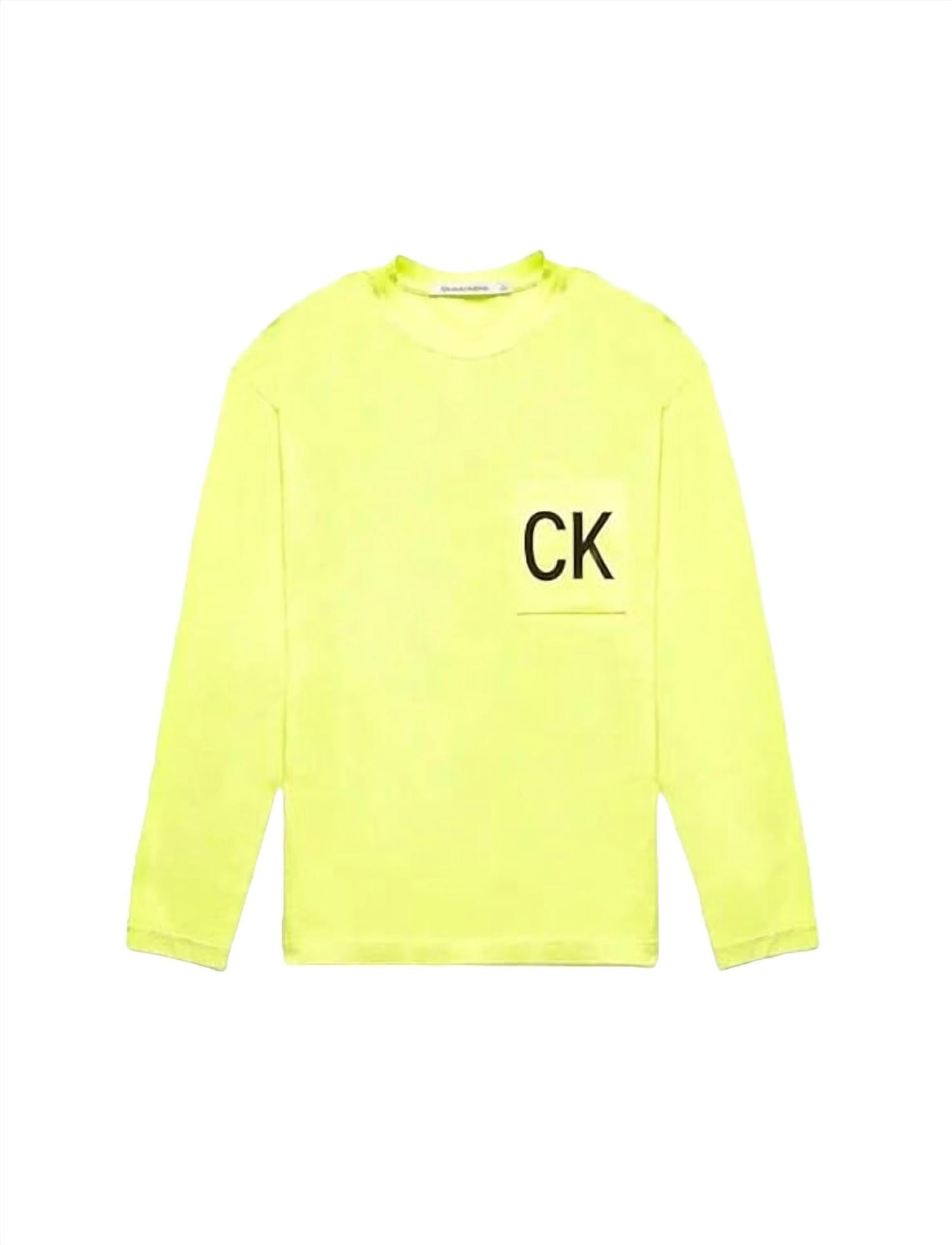 Camisa de manga larga color amarillo