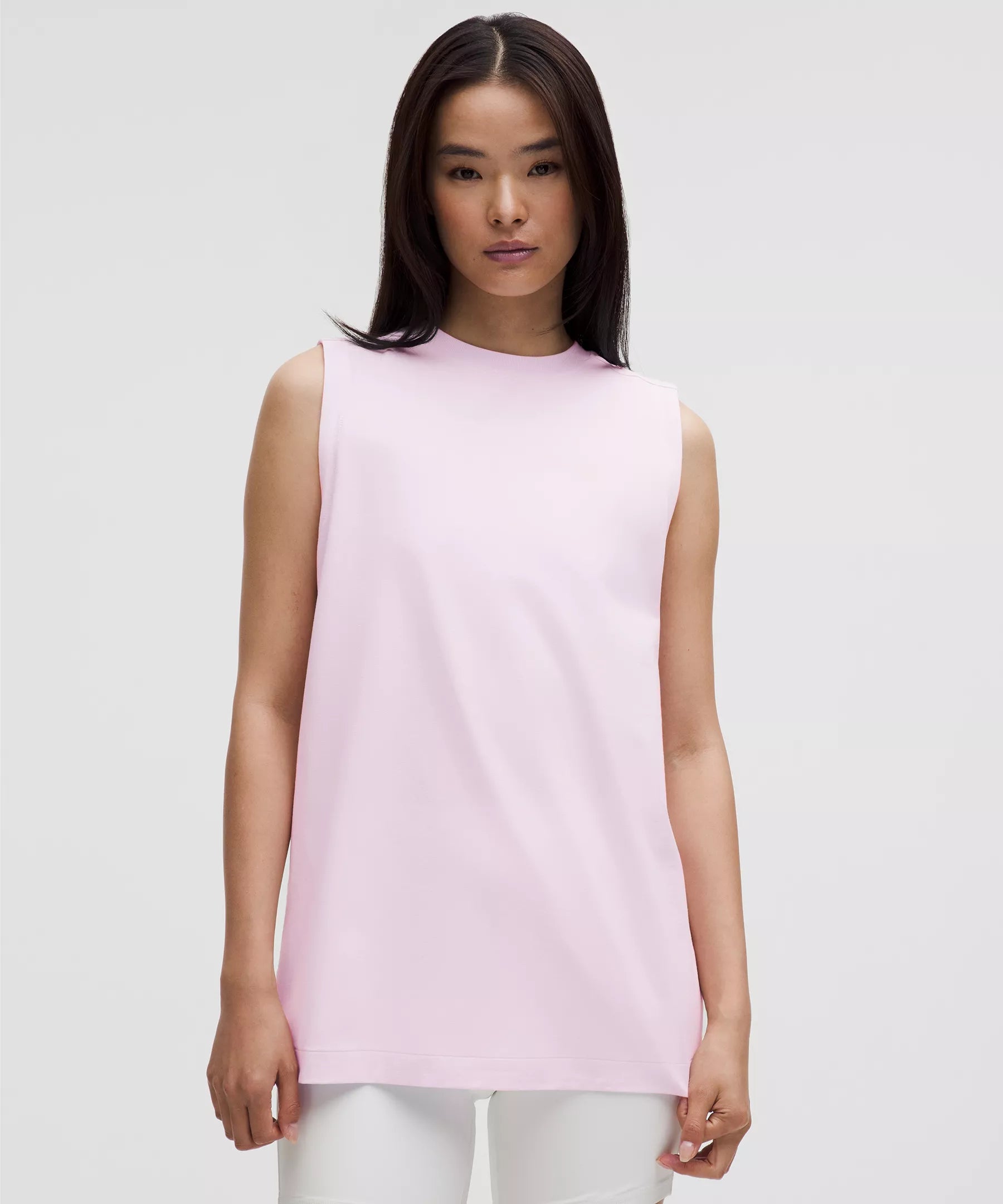 Camiseta sin mangas de algodón