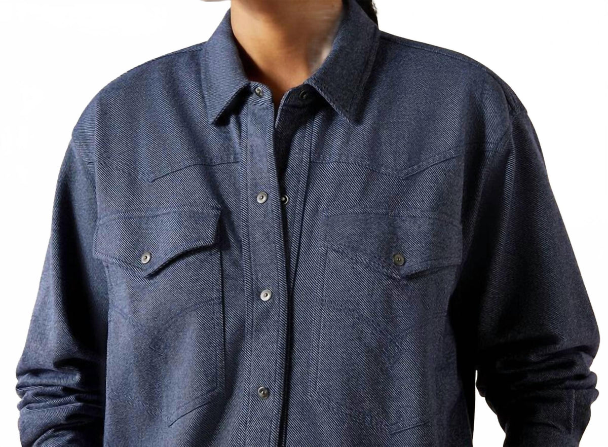 Sobrecamisa de mezclilla