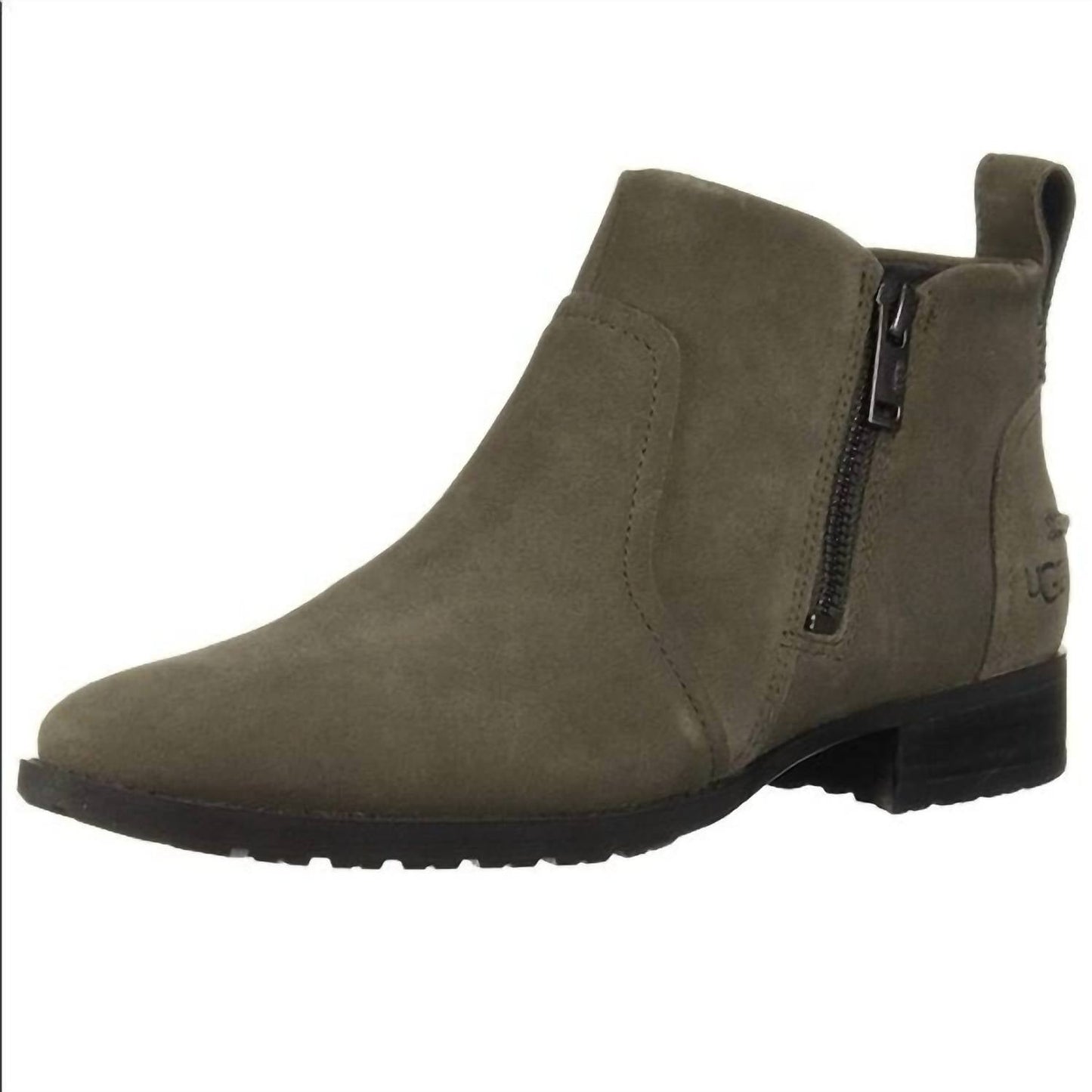 Botas de mujer color café y verde