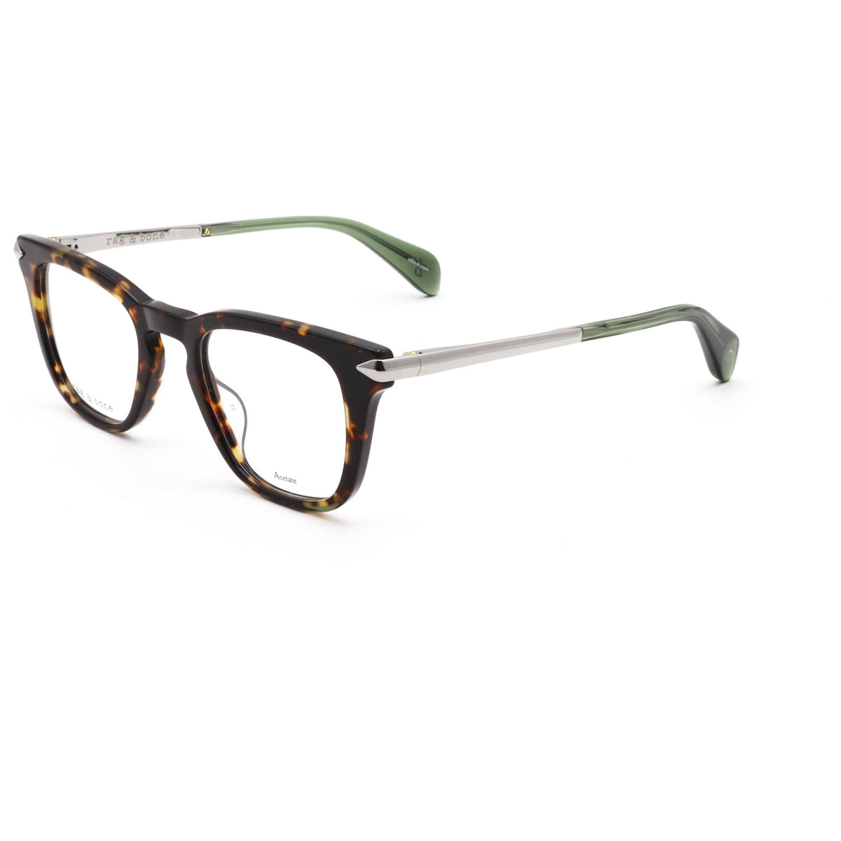Montura para gafas de hombre 48 mm color caqui