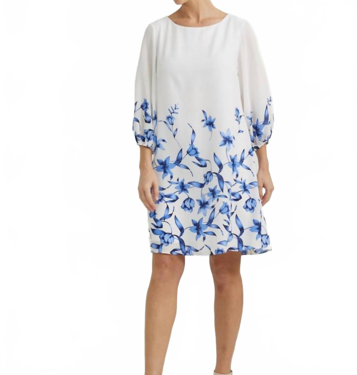 Vestido con estampado floral