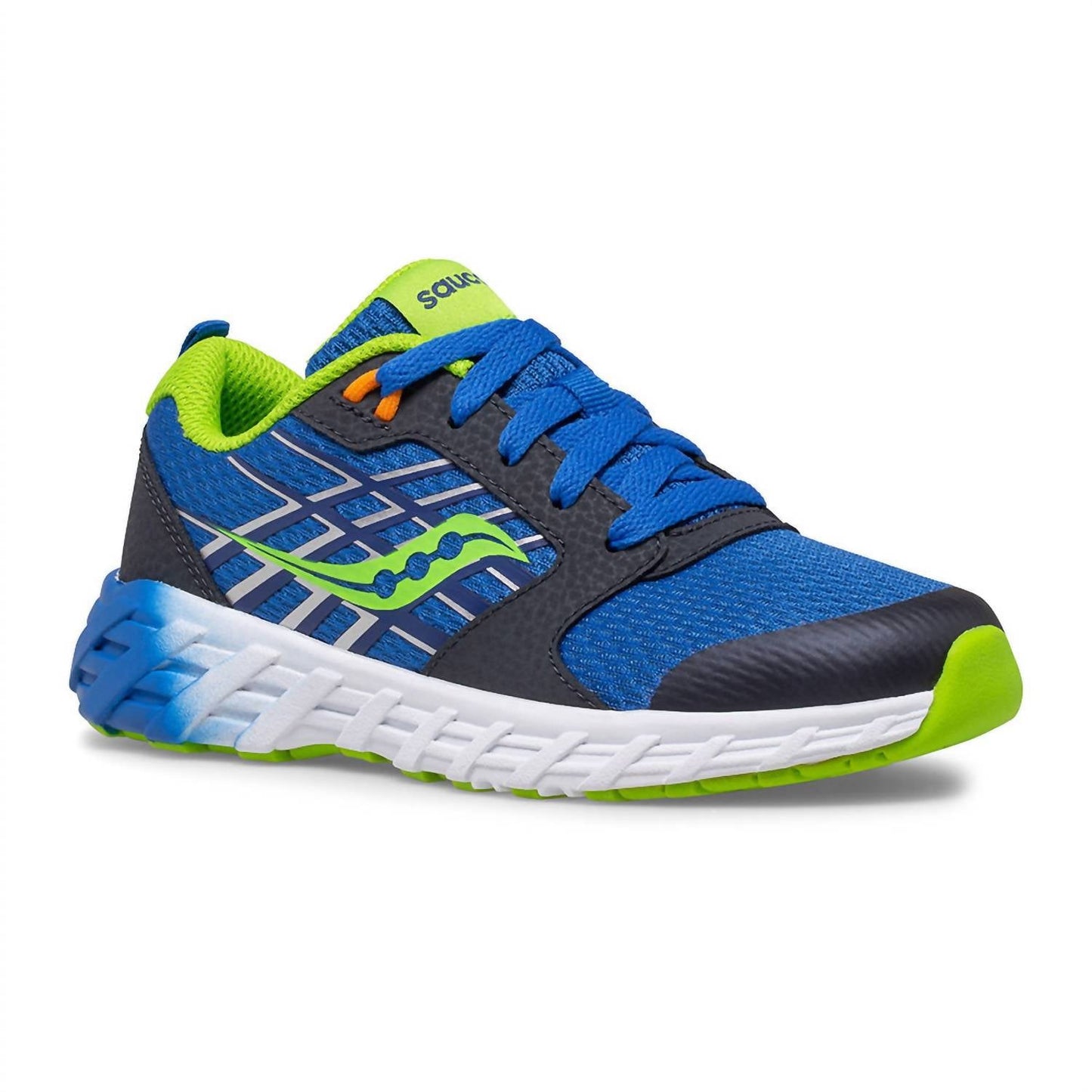 Tenis para niño color azul y verde